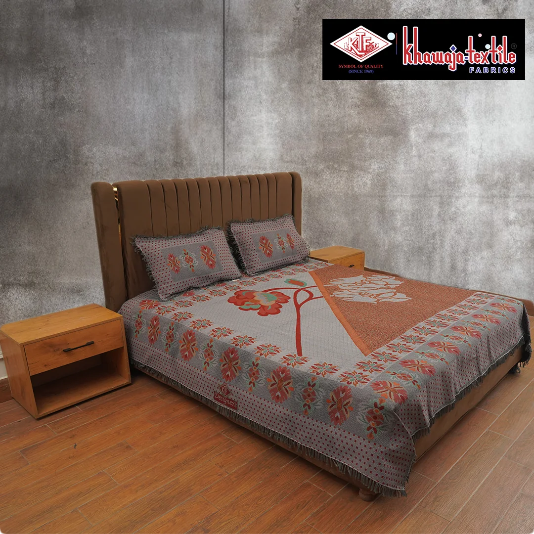King Size Multani Bedsheet Designers by KTF Grand