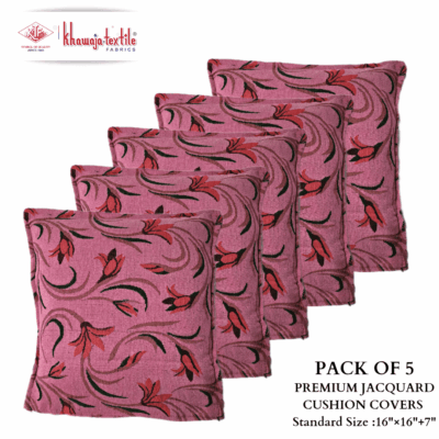 Pack of Five Floral Cushion Covers 1