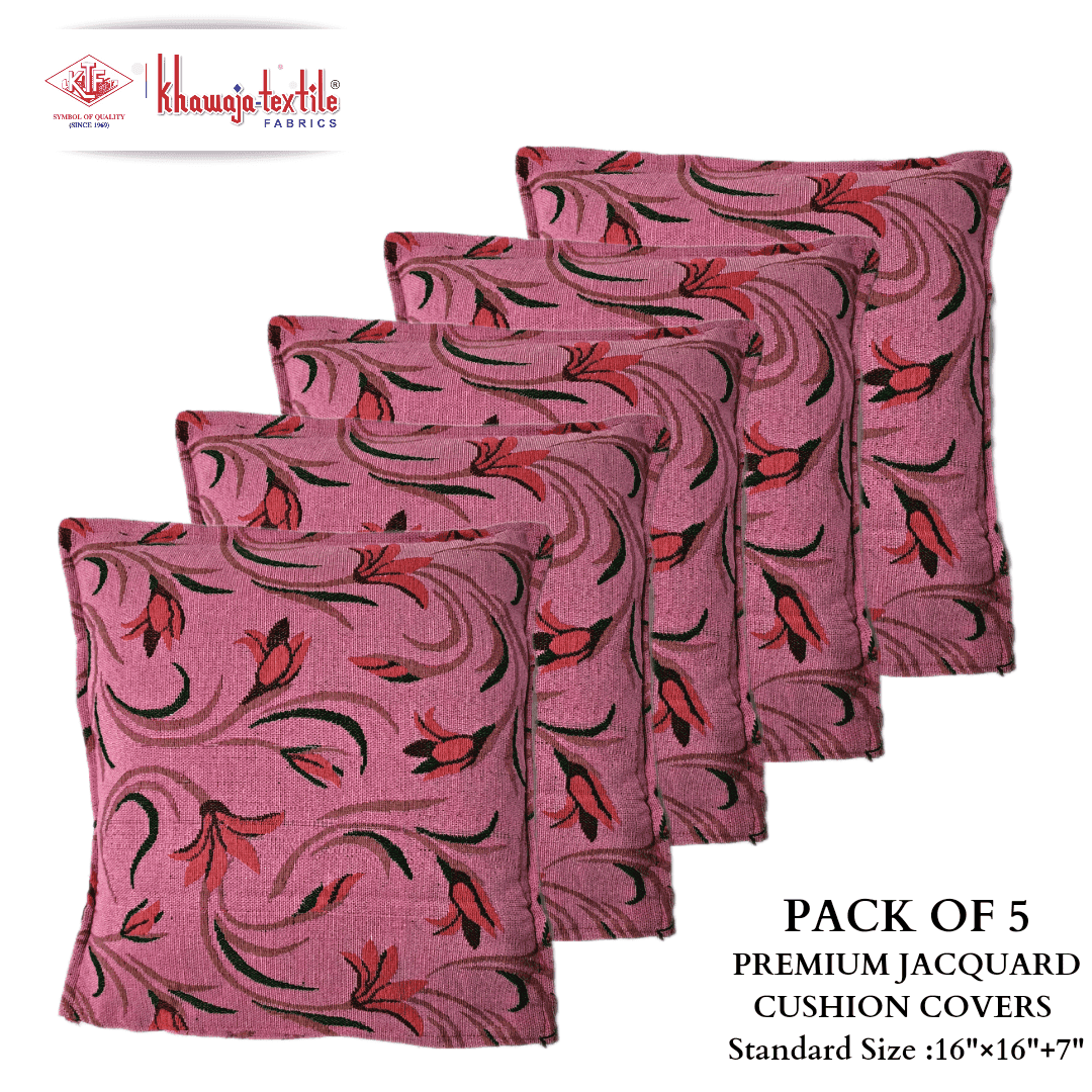 Pack of Five Floral Cushion Covers 1