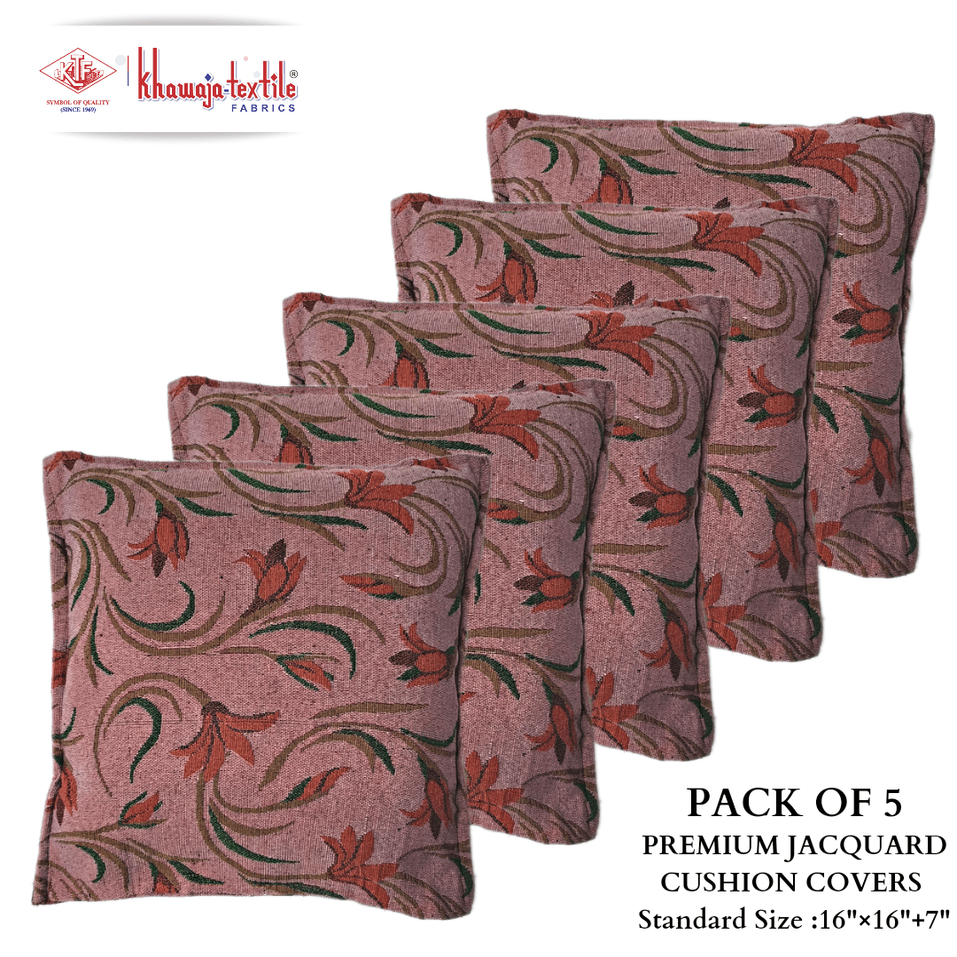 Pack of Five Floral Cushion Covers 2