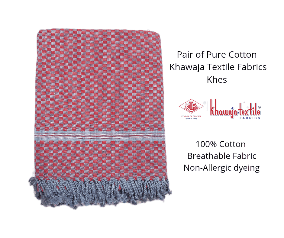 Pack of two Pure Cotton Khes #4