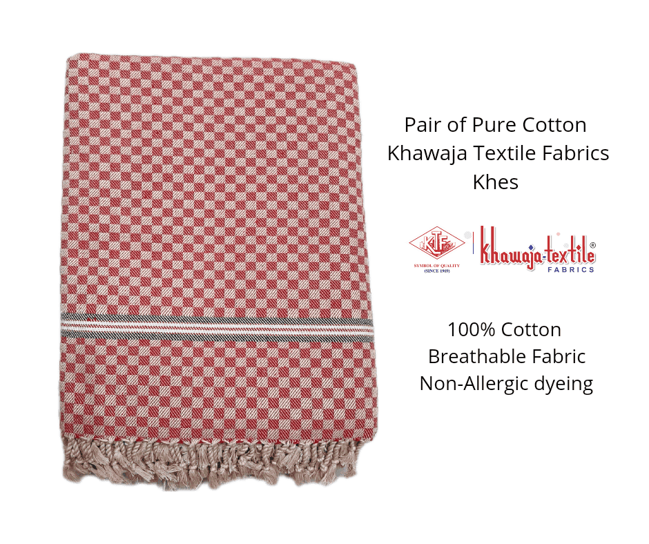 Pack of two Pure Cotton Khes #4