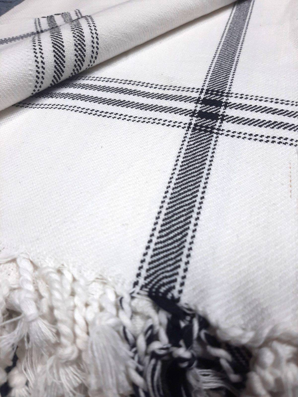 Pair of Pure Cotton White Khais #3