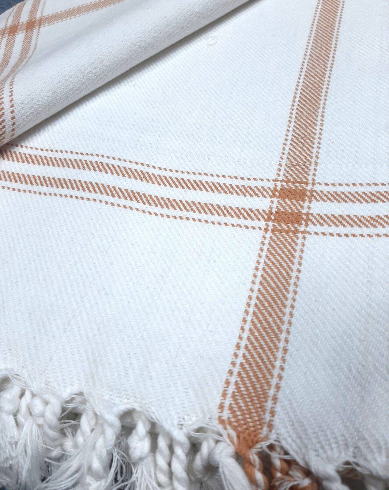 Pair of Pure Cotton White Khais #3