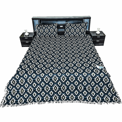 King Size Multani Bedsheet Khawaja Textile Plain A