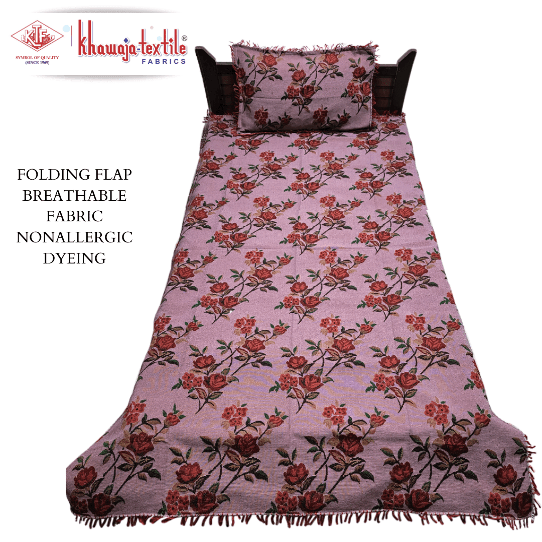 Single Size Multani Bedsheet Khawaja Tex Elegant