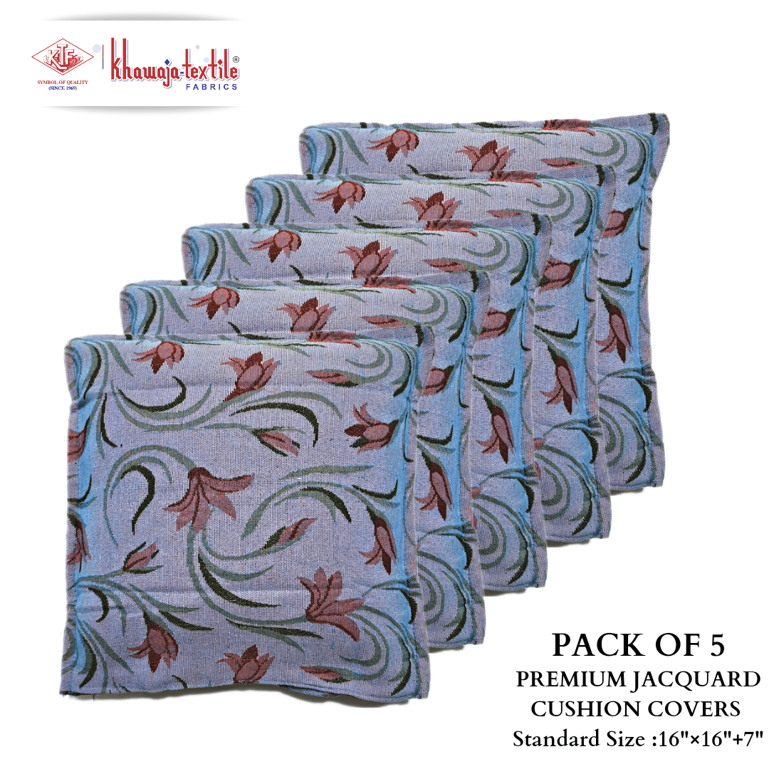 Pack of Five Floral Cushion Covers 3