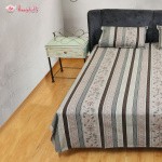 King Size Multani Bedsheet Khaddar Cotton Dark#3 thumbnail