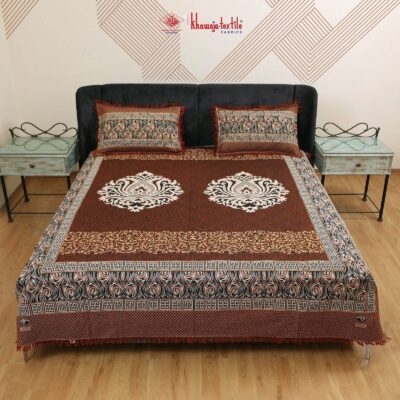 King Size Gultex Bedsheet Laser 3 – King, Orange thumbnail