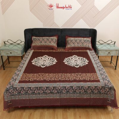 King Size Gultex Bedsheet Laser 3 – King, Red thumbnail