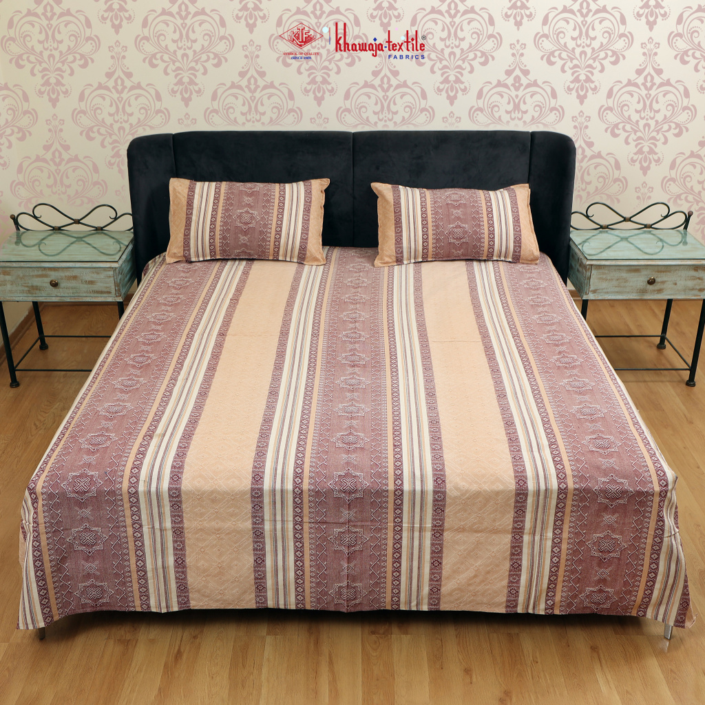 King Size Multani Bedsheet Khaddar Cotton #632