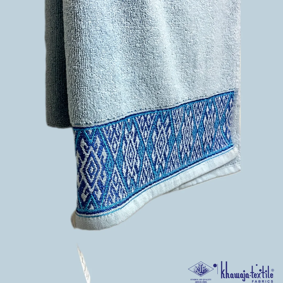 Pure Cotton Sky Blue 600 GSM Towel