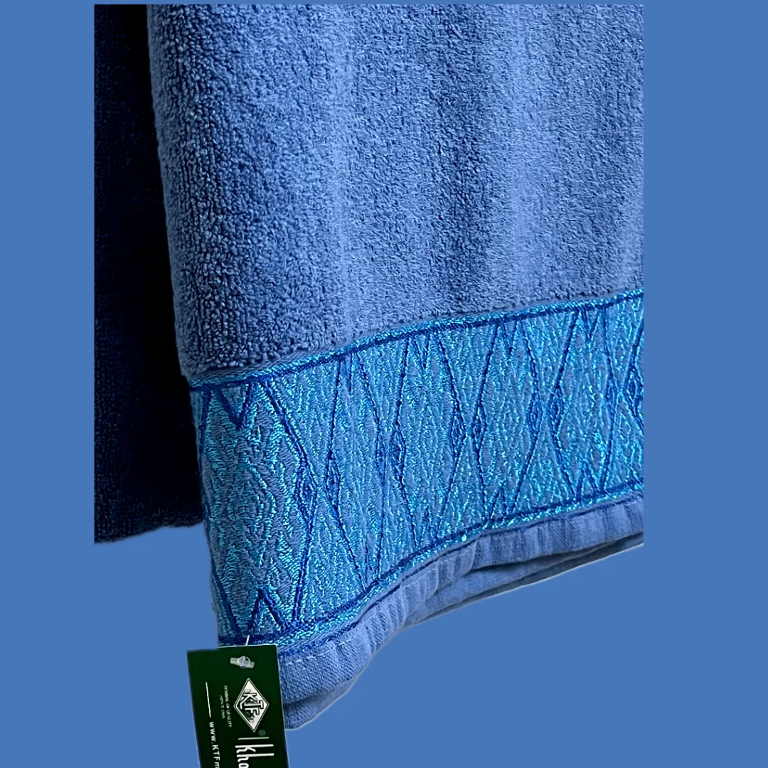 Pure Cotton Royal Blue 600 GSM Towel
