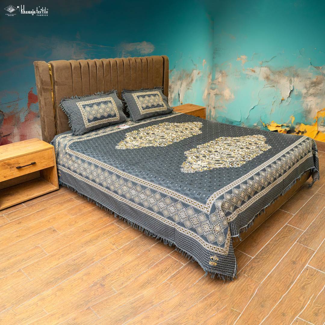 King size multani bedsheet laser 5