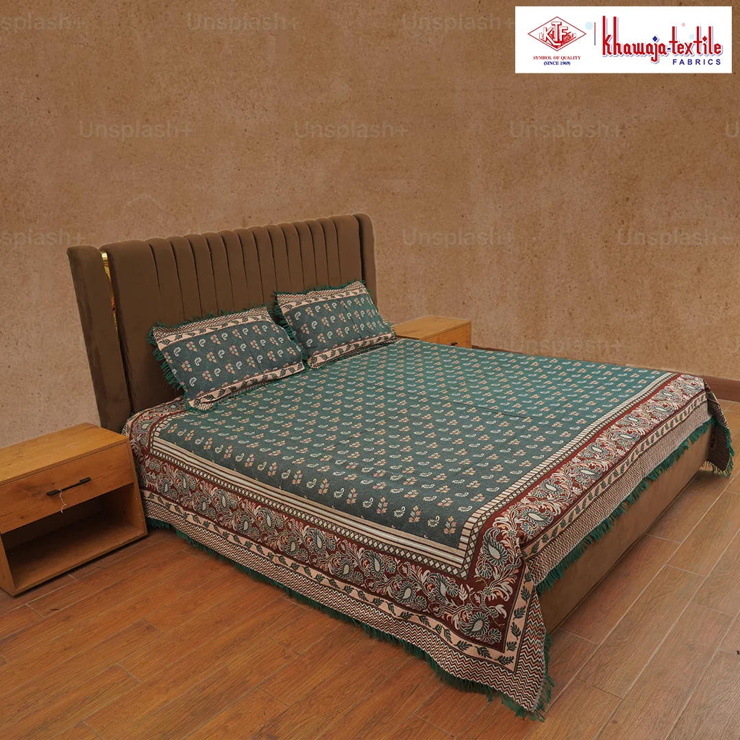 King Size Multani Bedsheet Khawaja Textile Joy