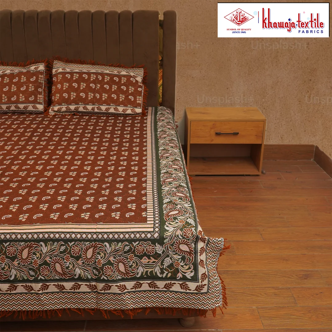 King Size Multani Bedsheet Khawaja Textile Joy