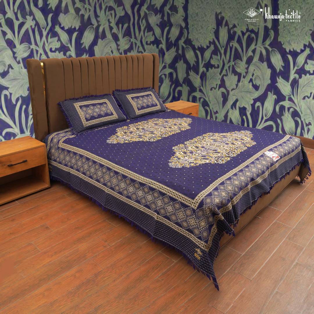 King size multani bedsheet laser 5