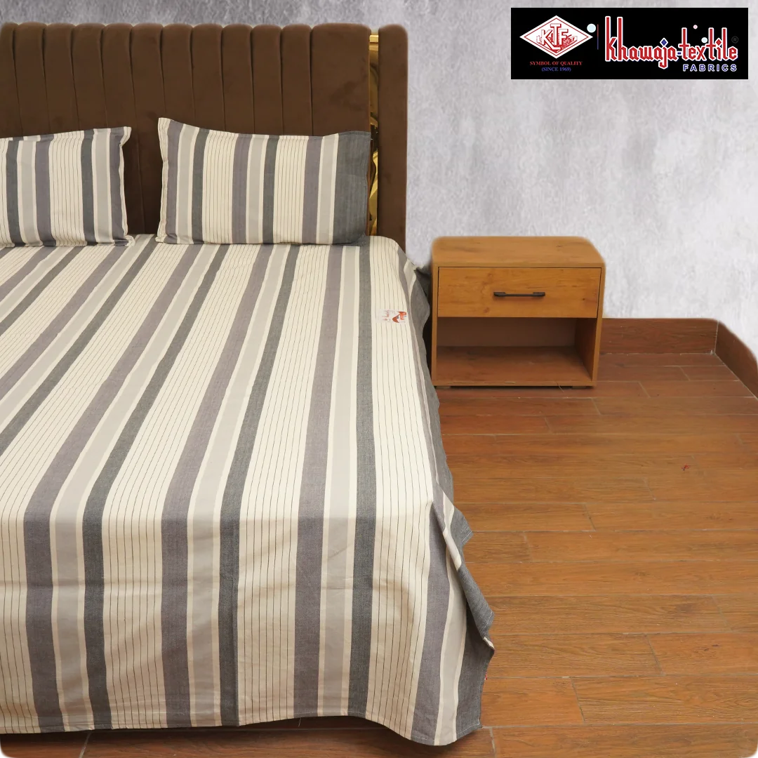 King size Pure Cotton Bedsheet KT Lining